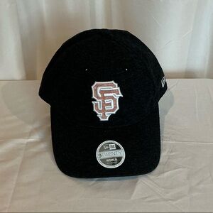 9Twenty Charcoal Cap with Embroidered SF Giants Design